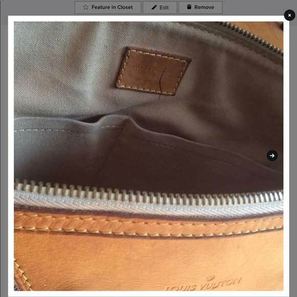 LOUIS VUITTON SIRACUSA MM DAMIER AZUR - Picture 6 of 7